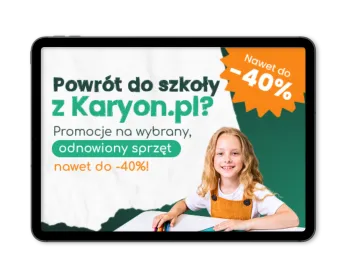 Promocja na powrót do szkoły w Karyon