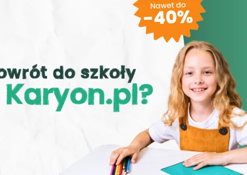 promocja back to school na Karyon.pl