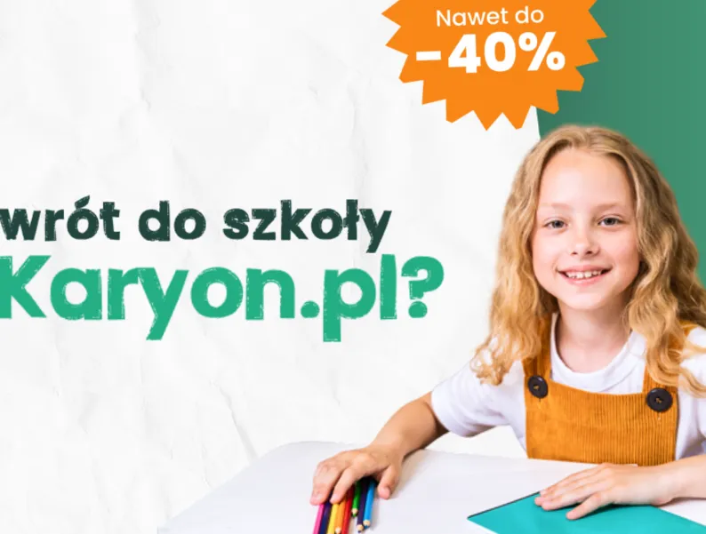 promocja back to school na Karyon.pl